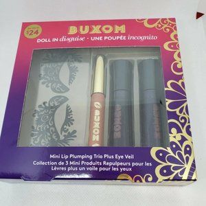 Buxom Doll In Disguise Mini Lip Plumping Trio + Eye Veil, Come to Dolly, Stealth